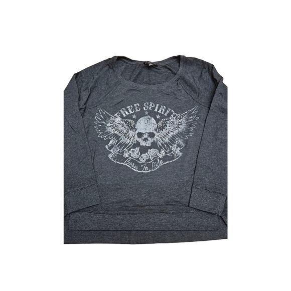 Rock and Republic Free Spirit Born to Ride size large pullover long sleeve - Picture 1 of 1